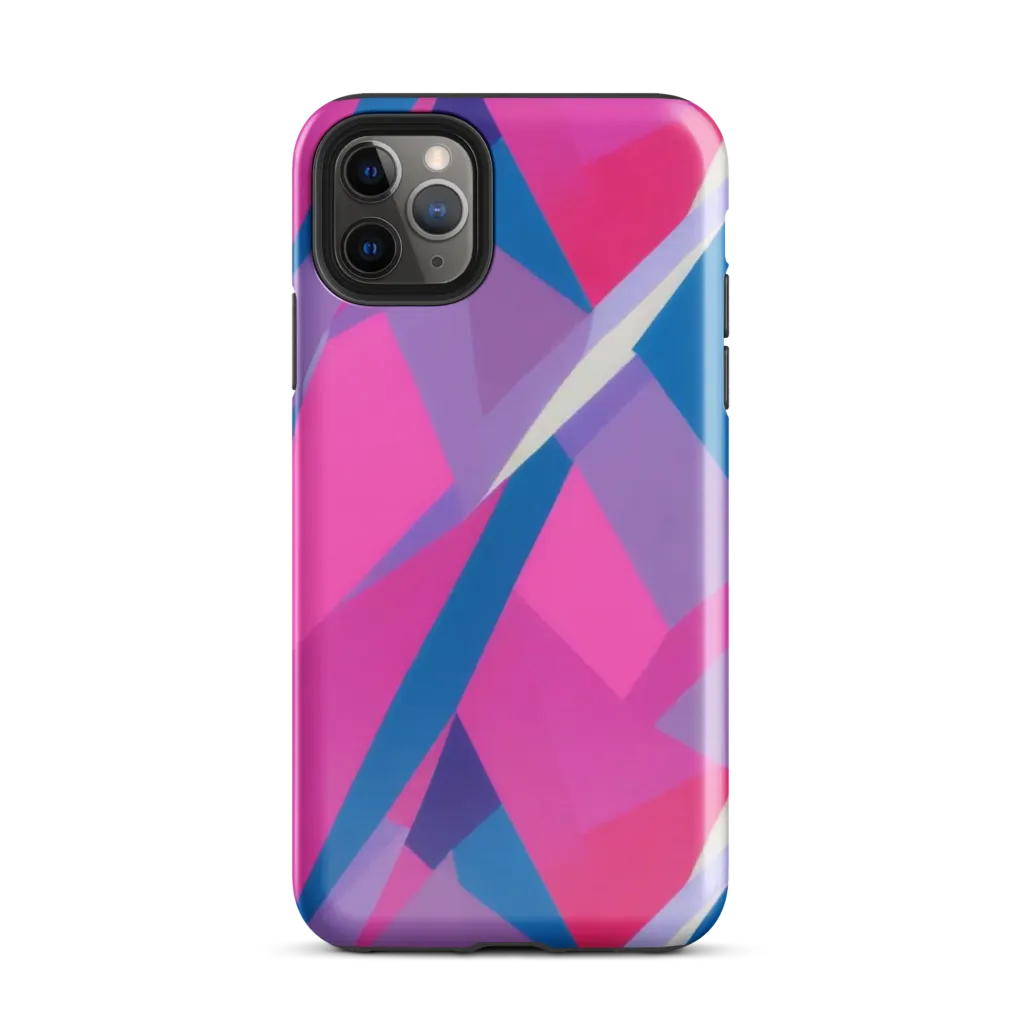 Chromatic Angles on Tough Case for iPhone® — Front
