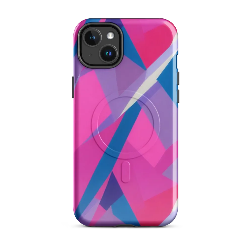 Chromatic Angles on MagSafe Tough Case for iPhone® — Front