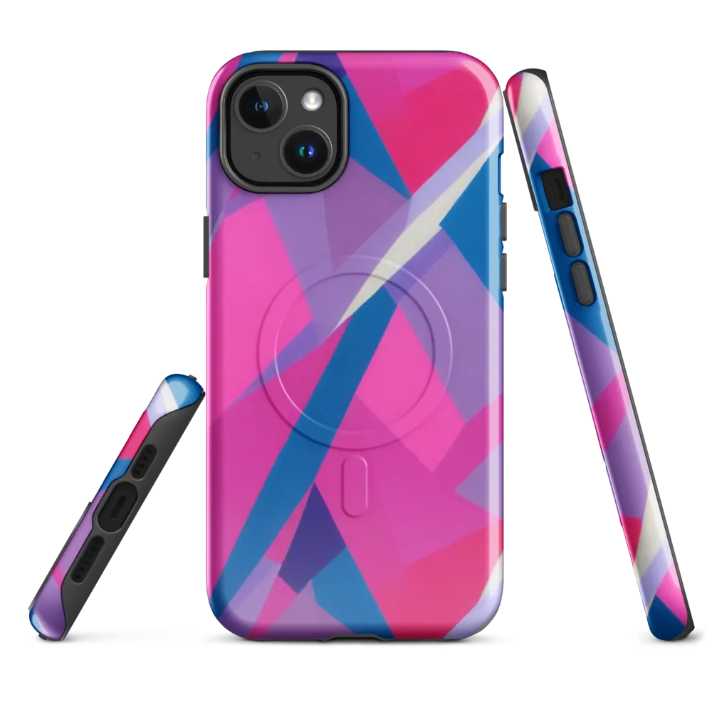 Chromatic Angles on MagSafe Tough Case for iPhone® — Front