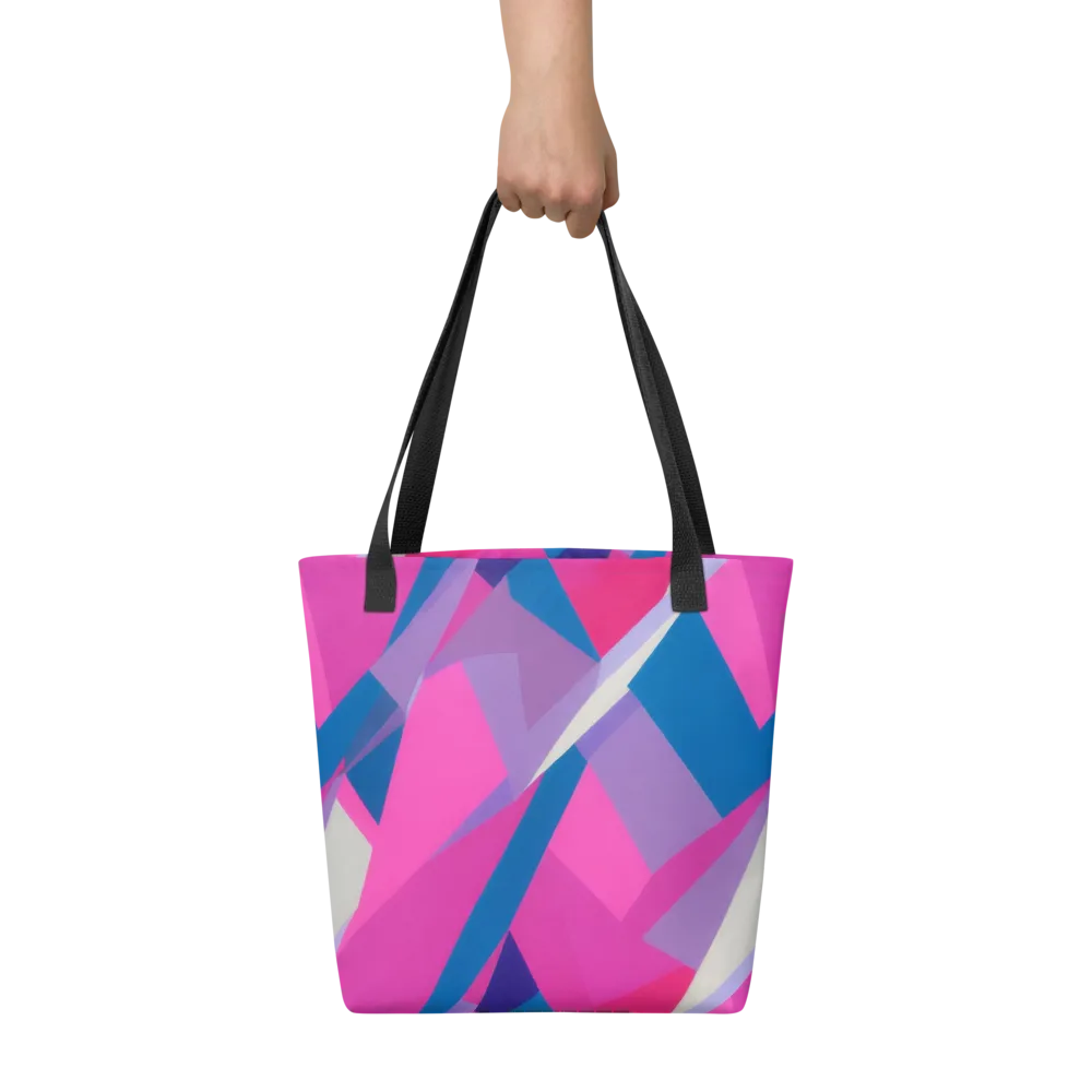 Chromatic Angles on Tote Bag — Front
