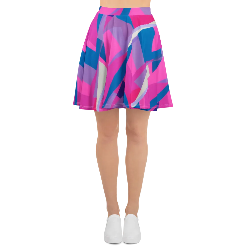 Chromatic Angles on Skater Skirt — Front