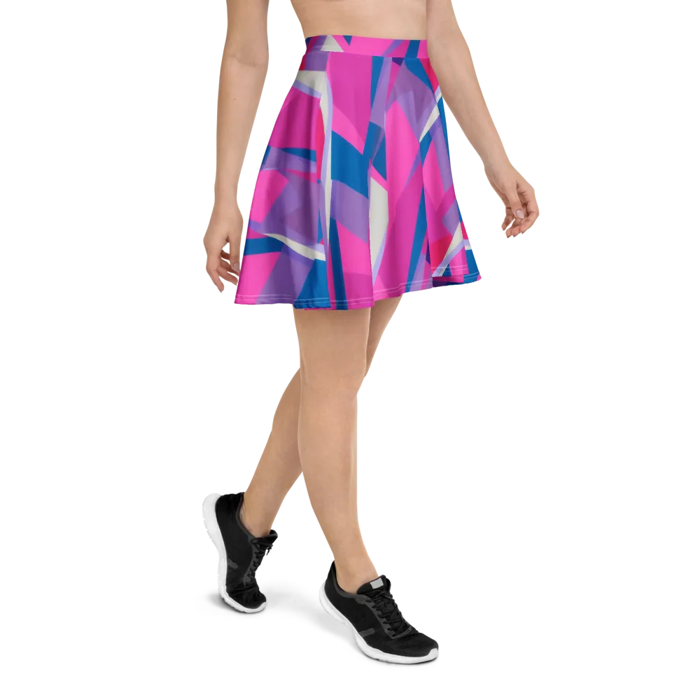 Chromatic Angles on Skater Skirt — Right