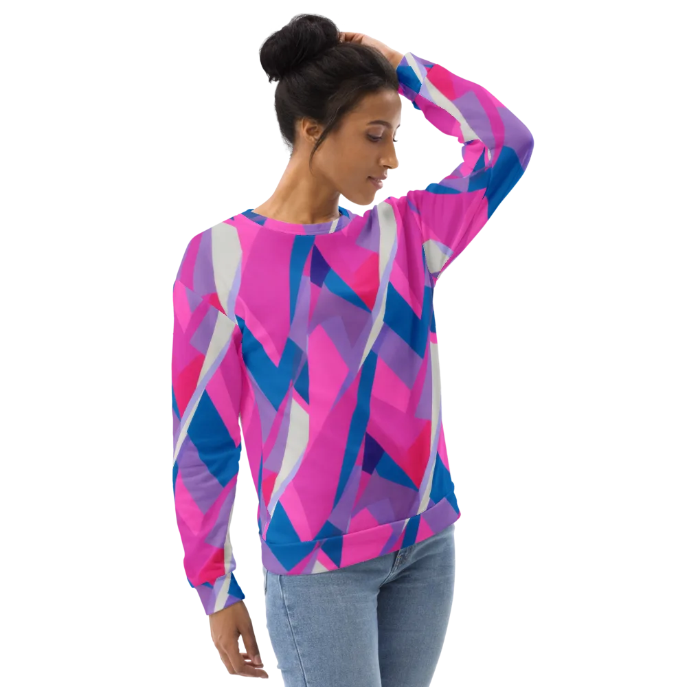 Chromatic Angles on Sweatshirt — Right Front