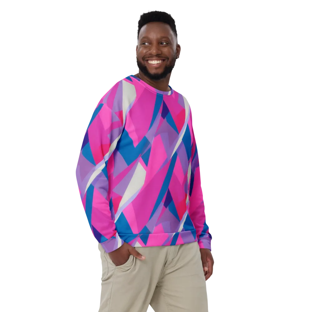 Chromatic Angles on Sweatshirt — Front