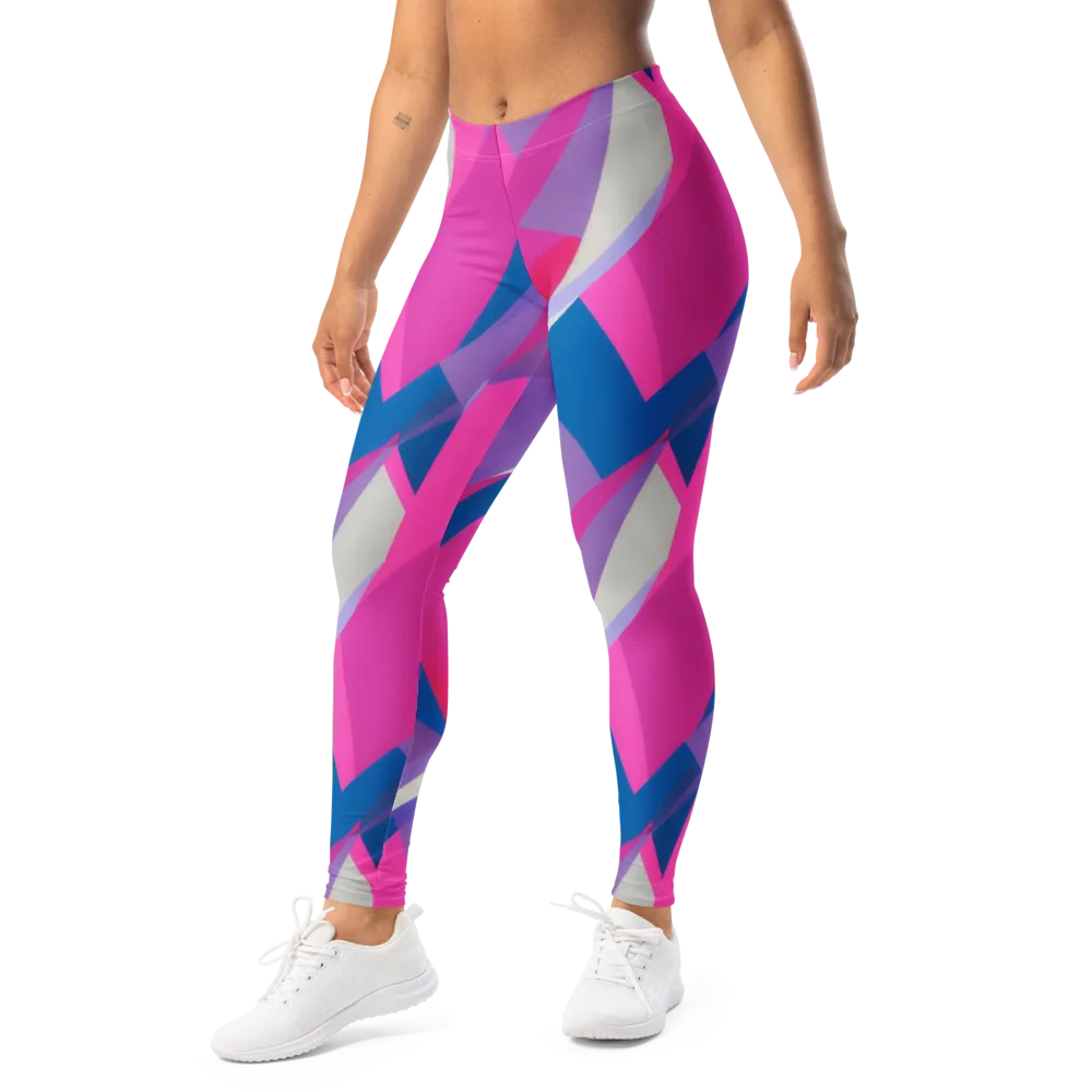 Chromatic Angles on Leggings — Left Front