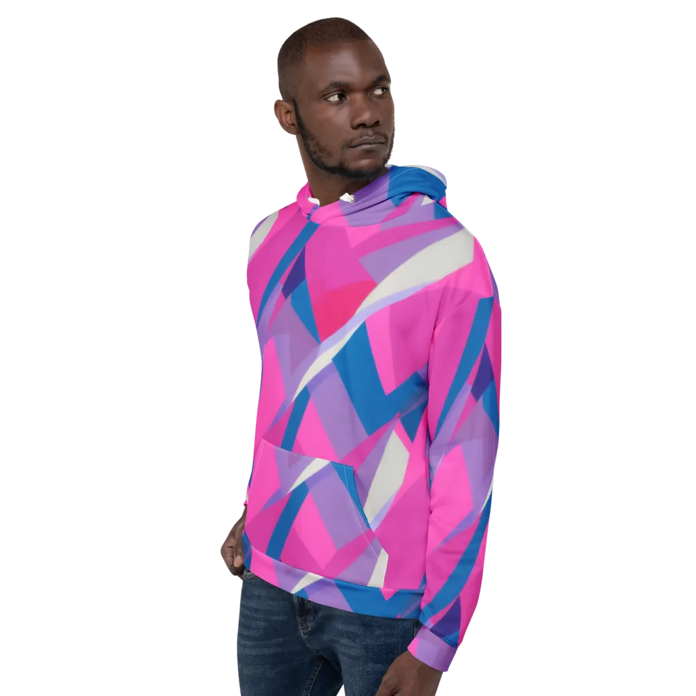 Chromatic Angles on Hoodie — Left