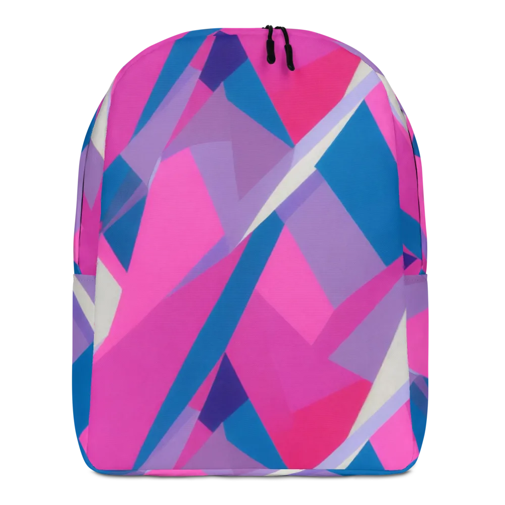 Chromatic Angles on Minimalist Backpack — Front