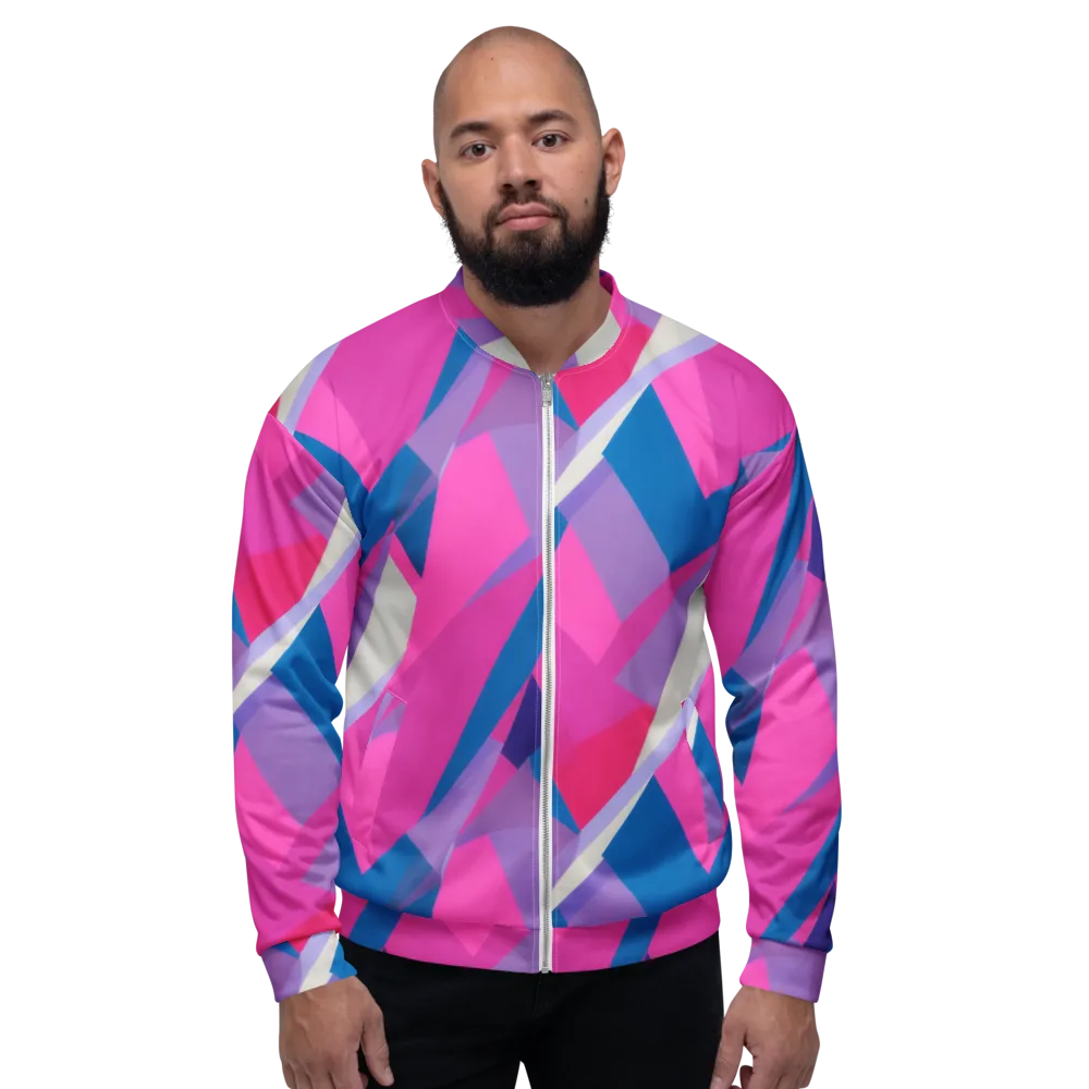 Chromatic Angles on Bomber Jacket — Front