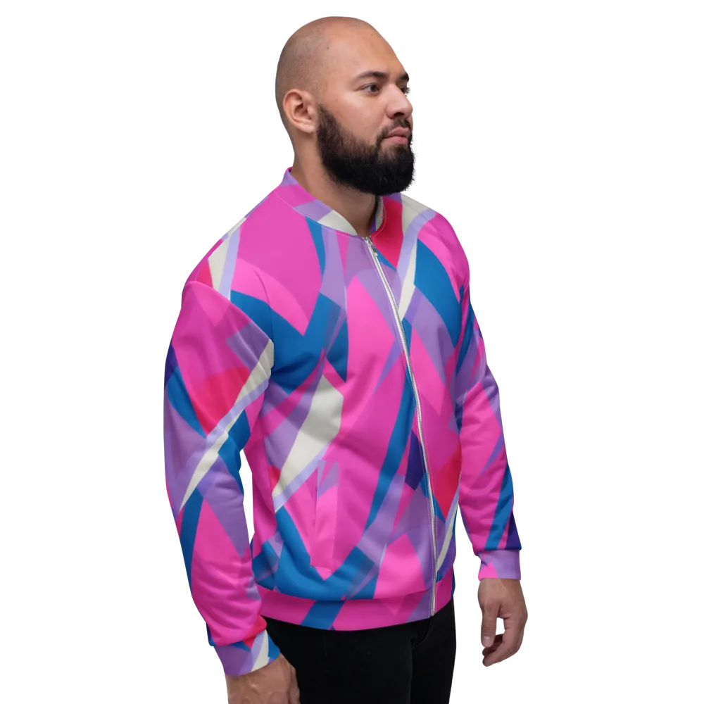 Chromatic Angles on Bomber Jacket — Right