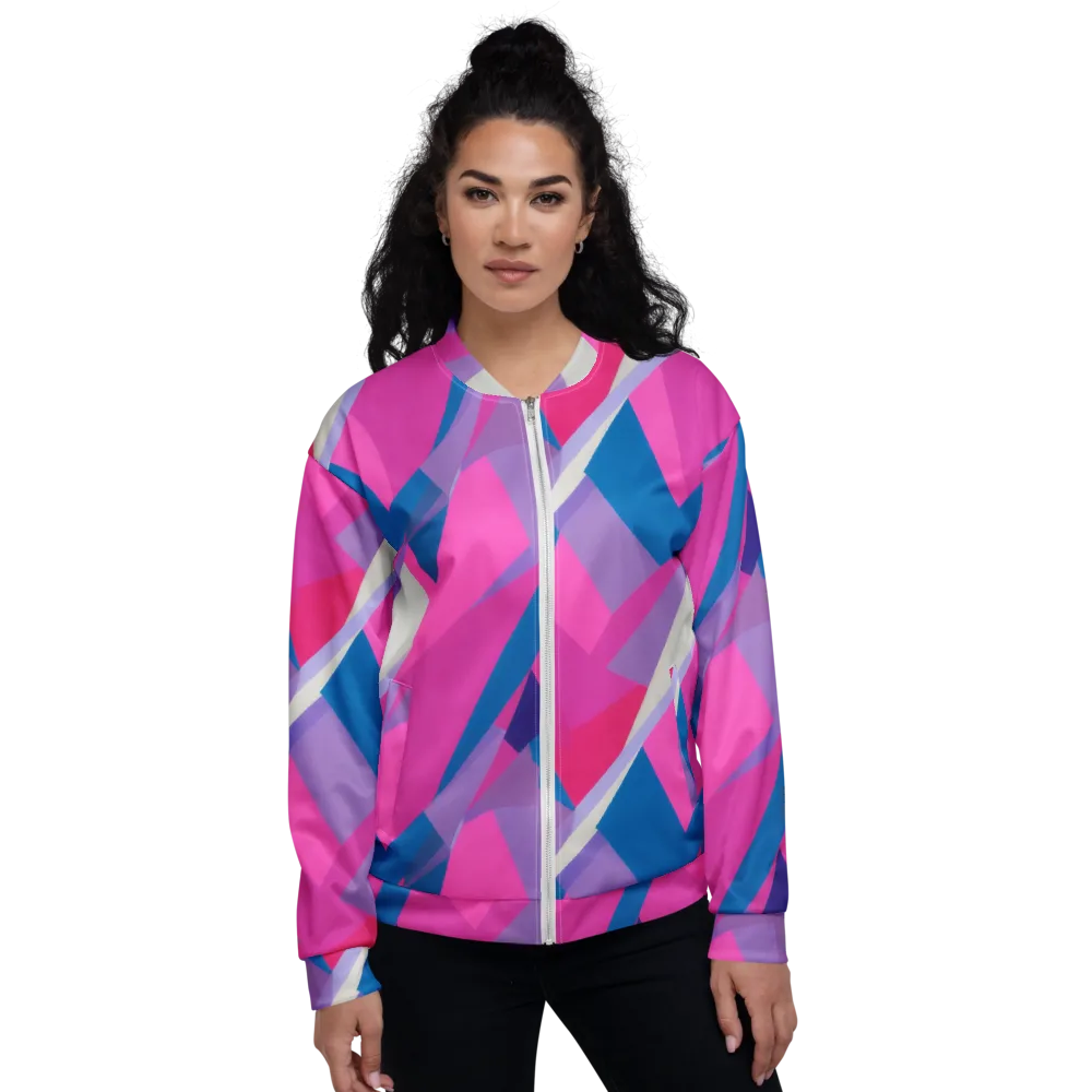 Chromatic Angles on Bomber Jacket — Front