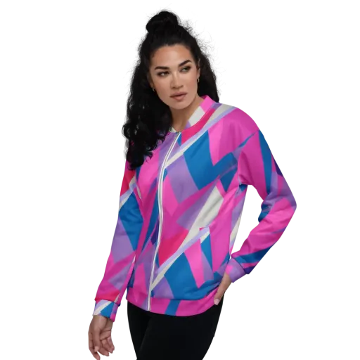 Chromatic Angles on a Bomber Jacket