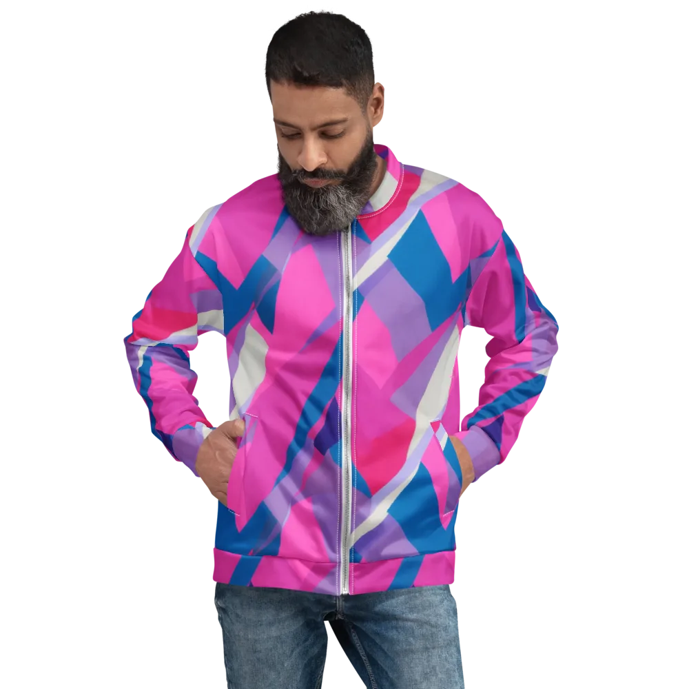 Chromatic Angles on Bomber Jacket — Front
