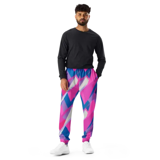 Chromatic Angles on a Men's Joggers