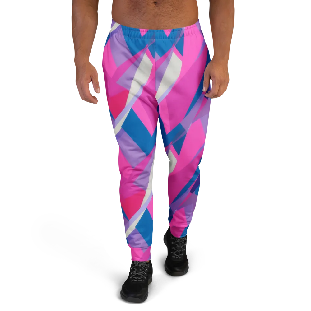 Chromatic Angles on Men's Joggers — Front