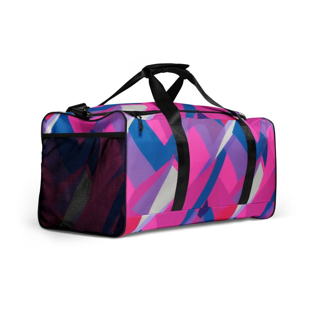 Chromatic Angles on Duffle Bag — Right Front