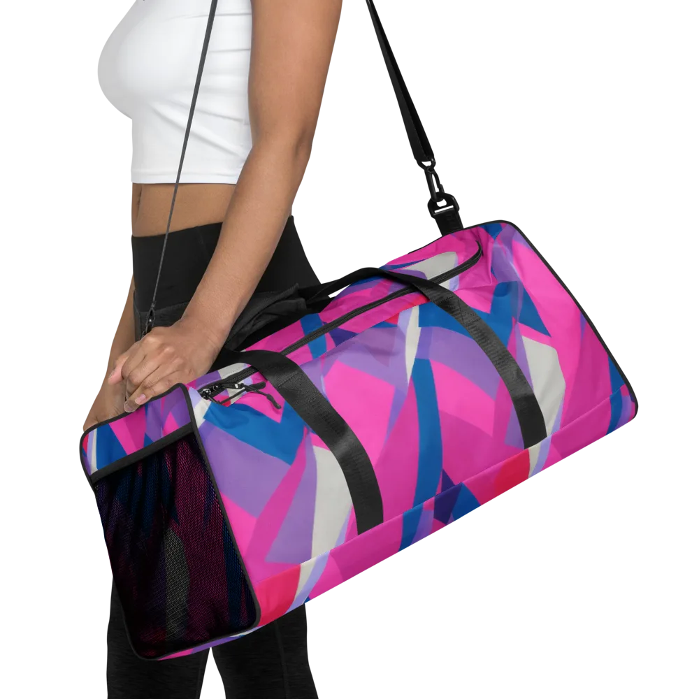 Chromatic Angles on Duffle Bag — Front