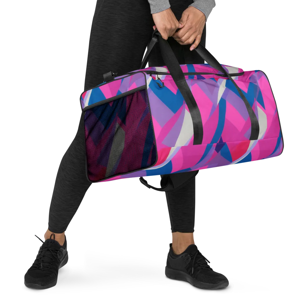 Chromatic Angles on Duffle Bag — Right Front