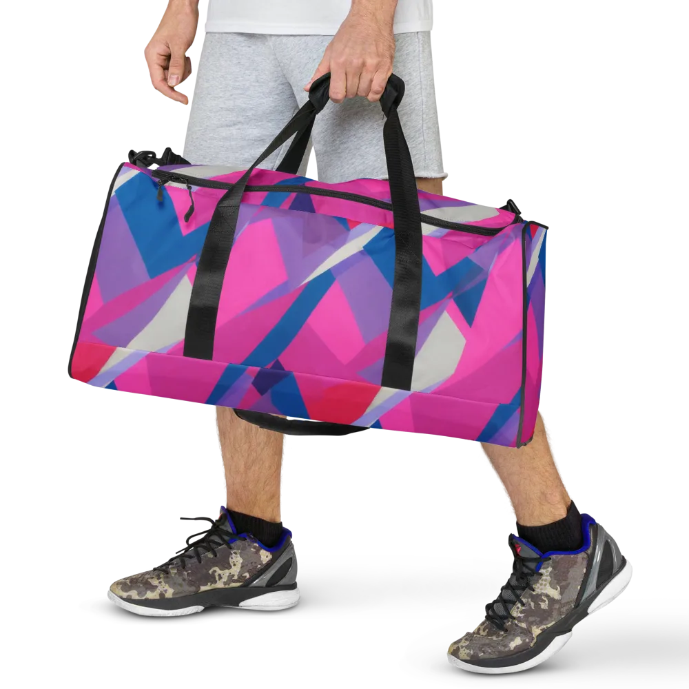 Chromatic Angles on Duffle Bag — Front