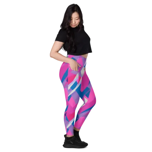 Chromatic Angles on a Leggings with Pockets