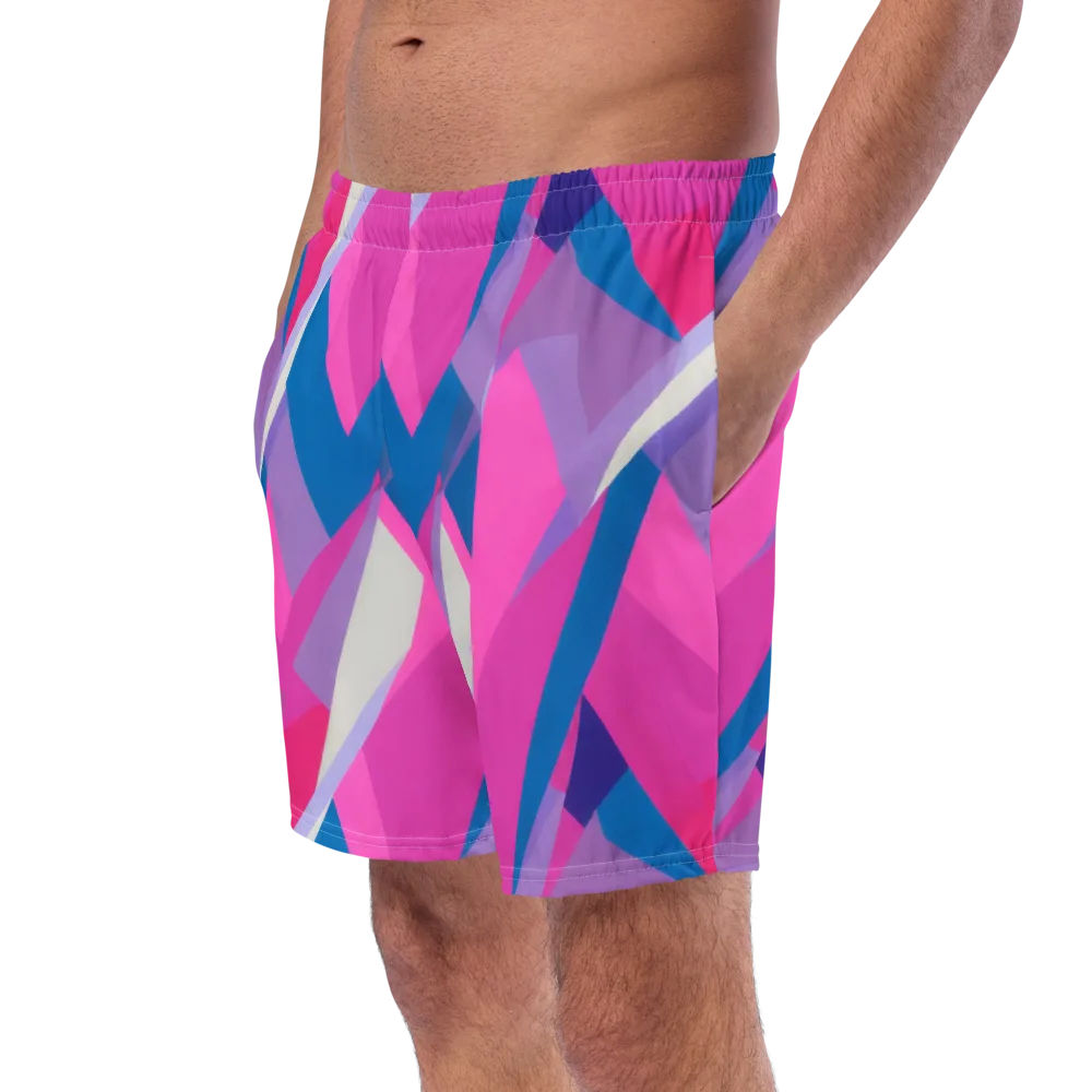 Chromatic Angles on Swim Trunks — Left Front
