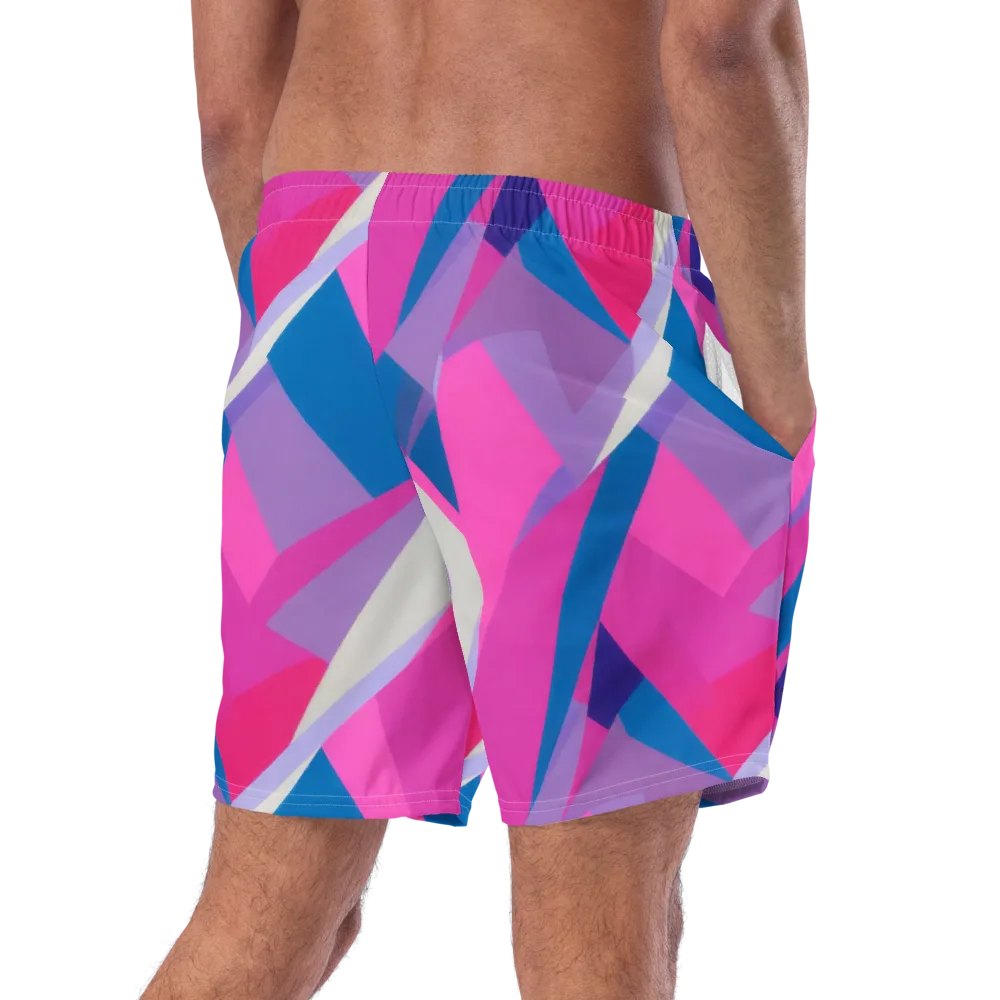 Chromatic Angles on Swim Trunks — Right Back