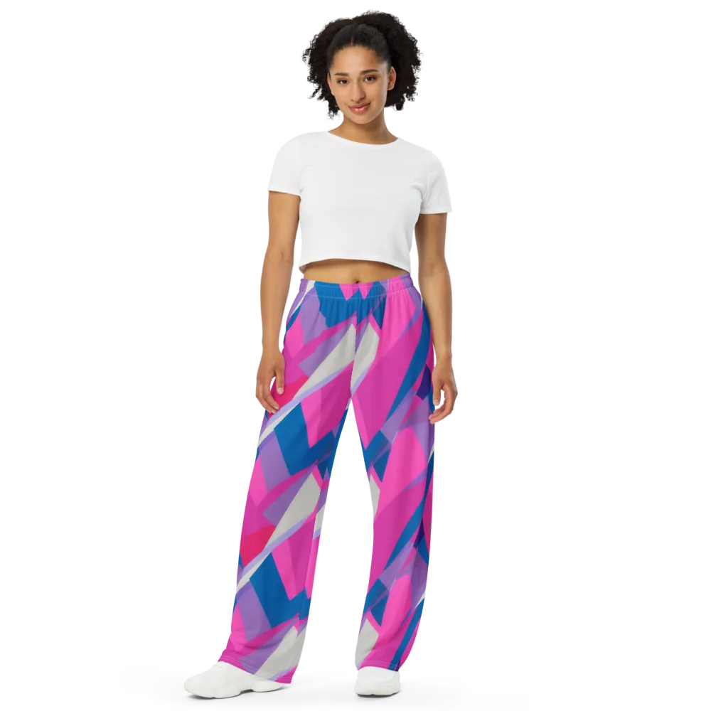 Chromatic Angles on Wide-Leg Pants — Front