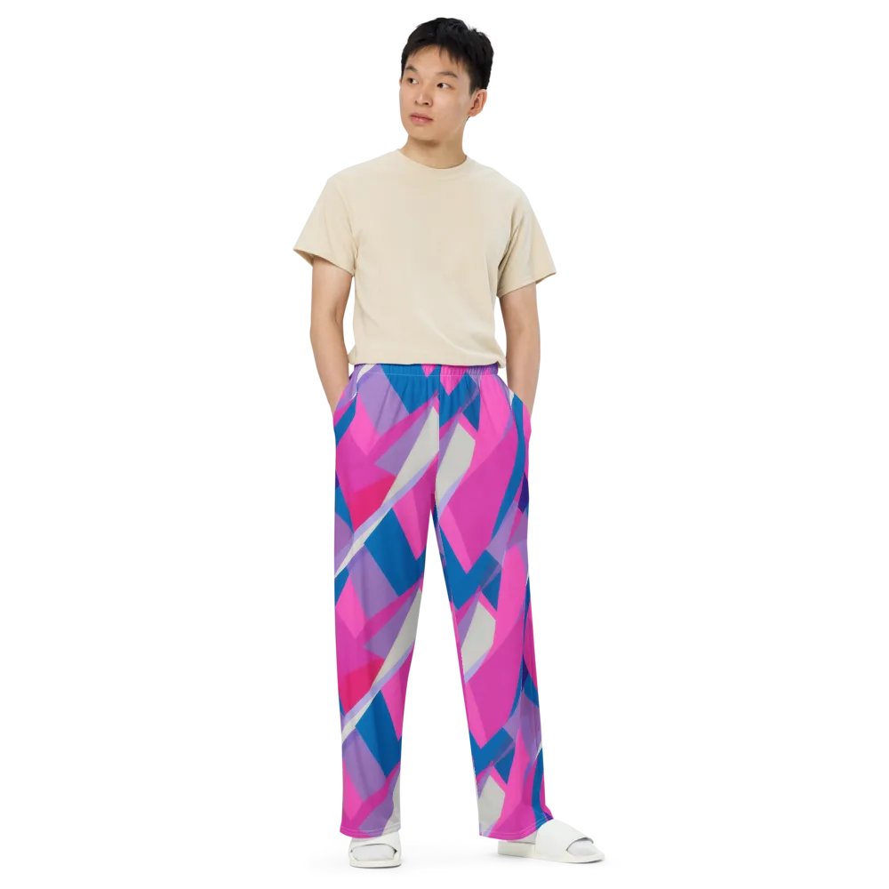 Chromatic Angles on Wide-Leg Pants — Front