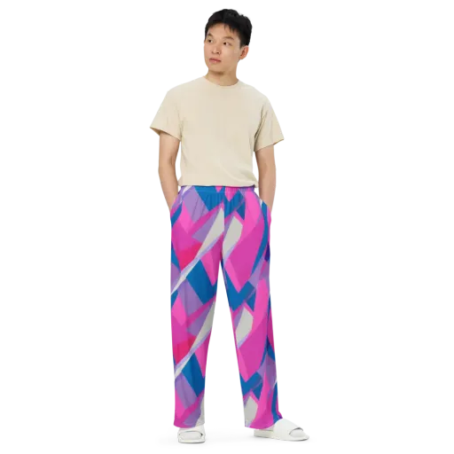 Chromatic Angles on a Wide-Leg Pants