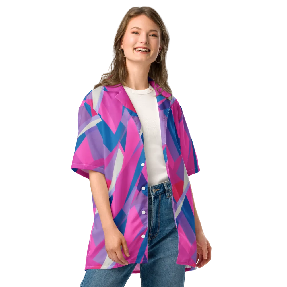 Chromatic Angles on Button Shirt — Front