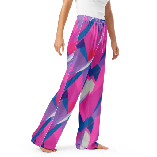 Chromatic Angles on a Women's Pajama Pants