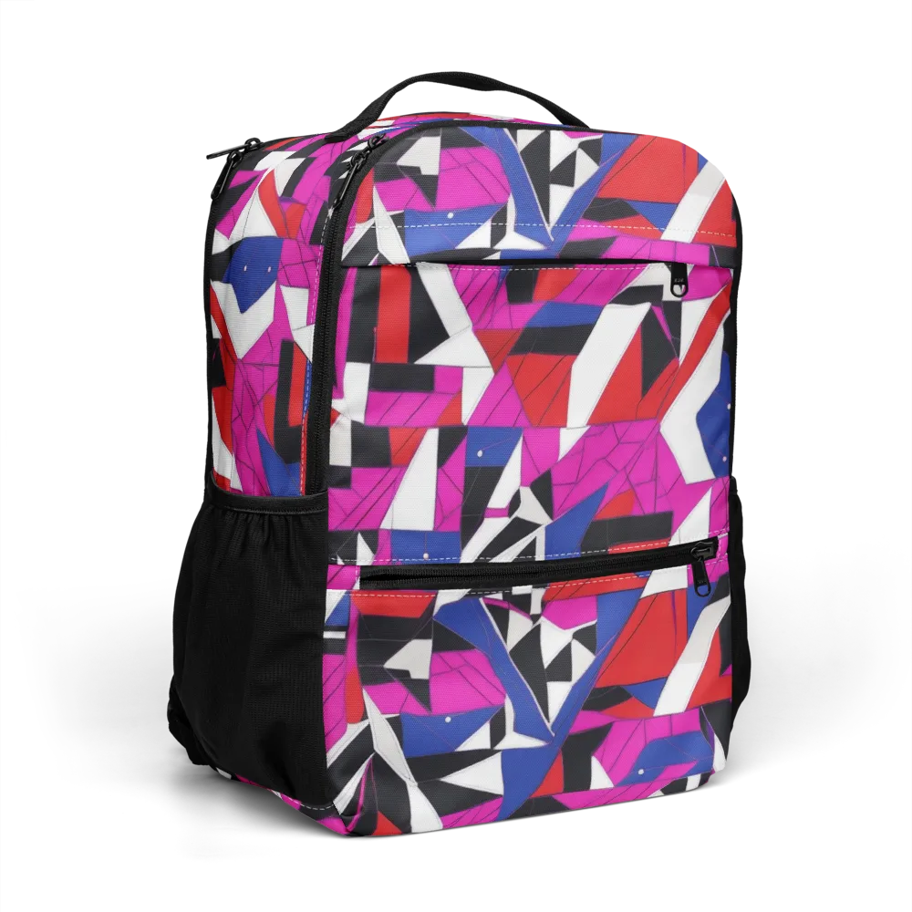 Laser Tessellation on Utility Backpack — Right Front