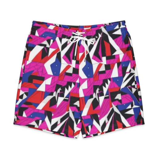 Laser Tessellation on a Men's Board Shorts