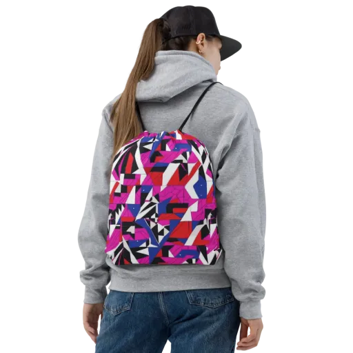 Laser Tessellation on a Drawstring Bag