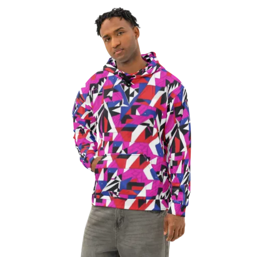 Laser Tessellation on a Cotton Hoodie