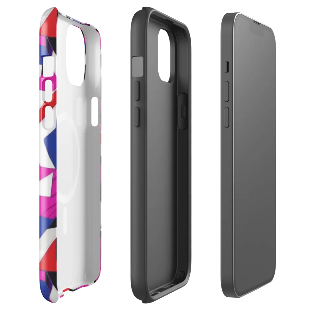 Laser Tessellation on MagSafe Tough Case for iPhone® — Front