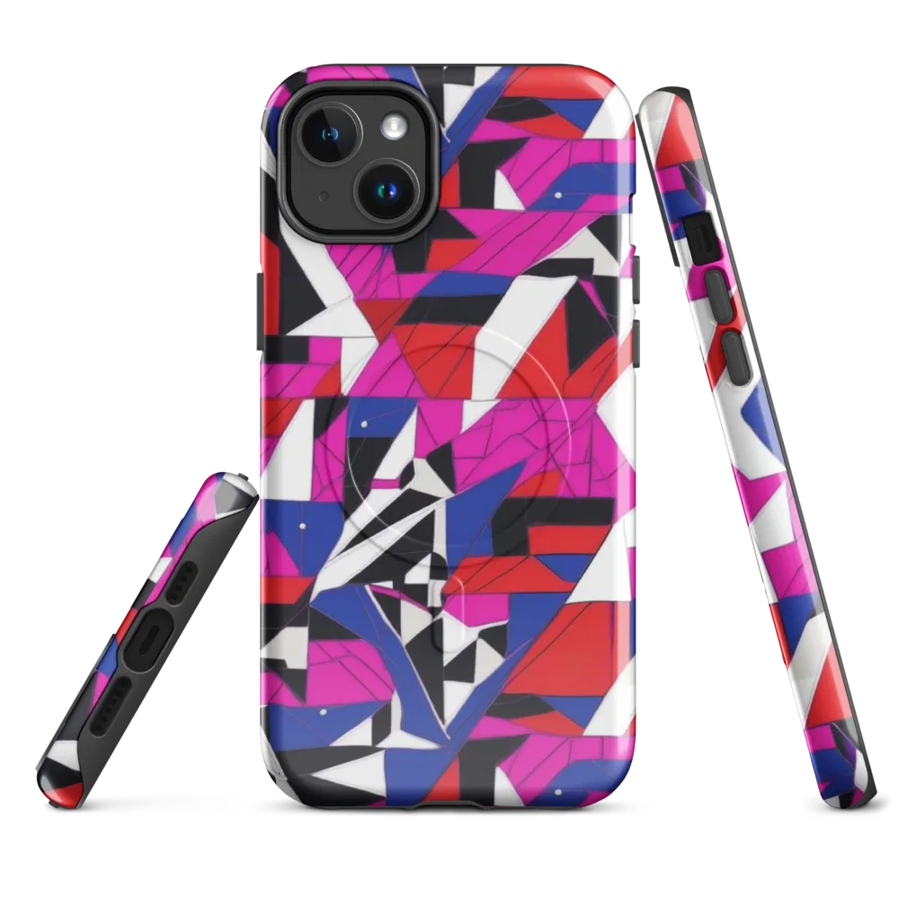 Laser Tessellation on MagSafe Tough Case for iPhone® — Front