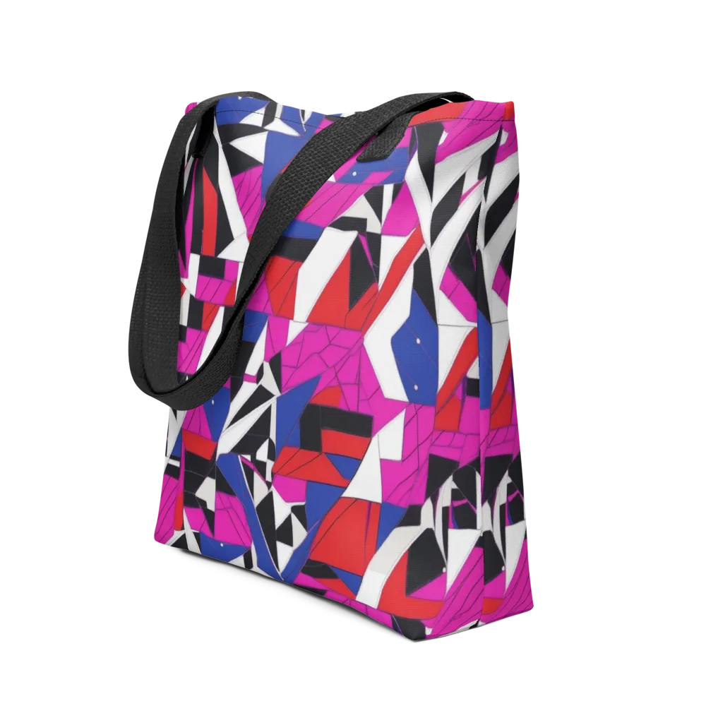 Laser Tessellation on Tote Bag — Front
