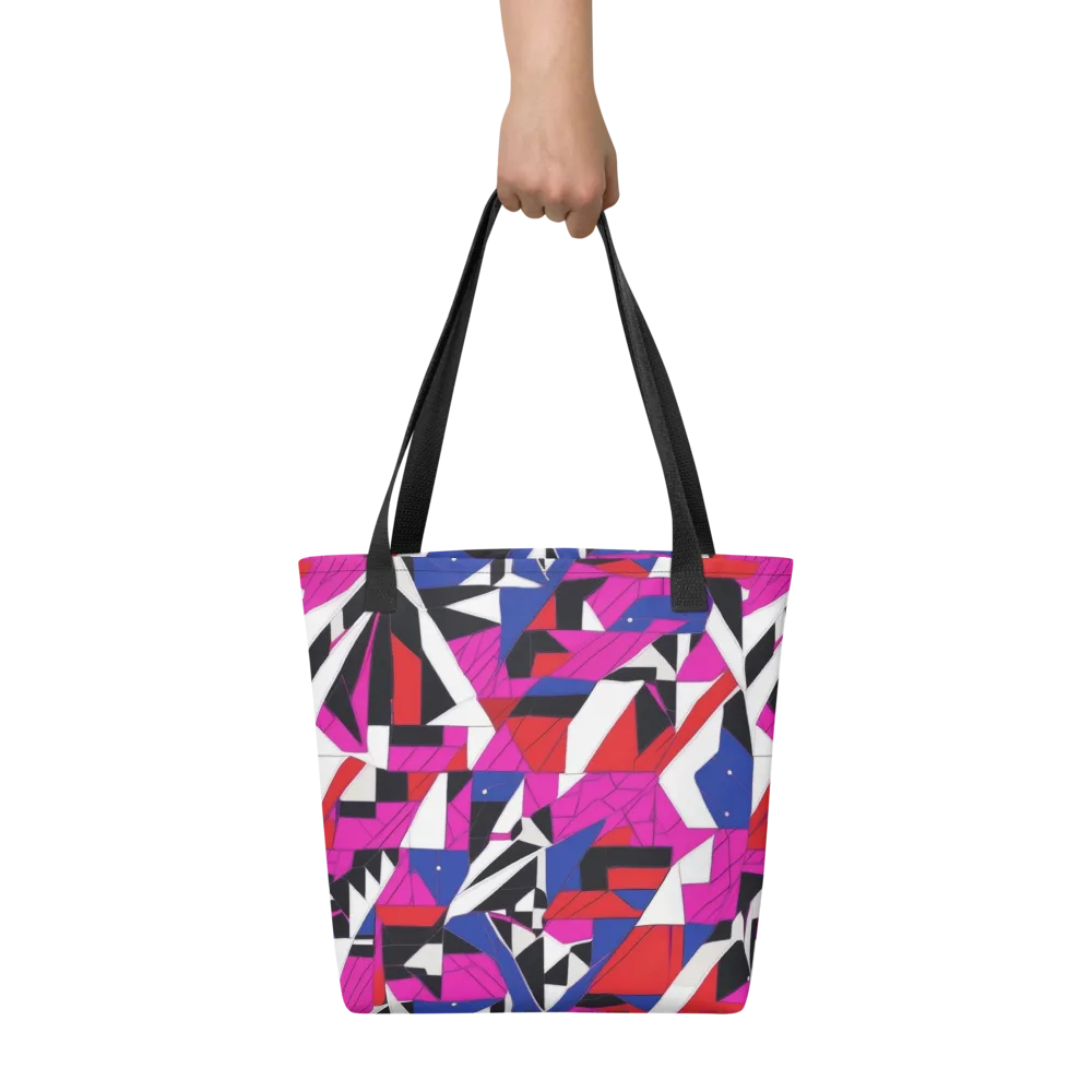 Laser Tessellation on Tote Bag — Front