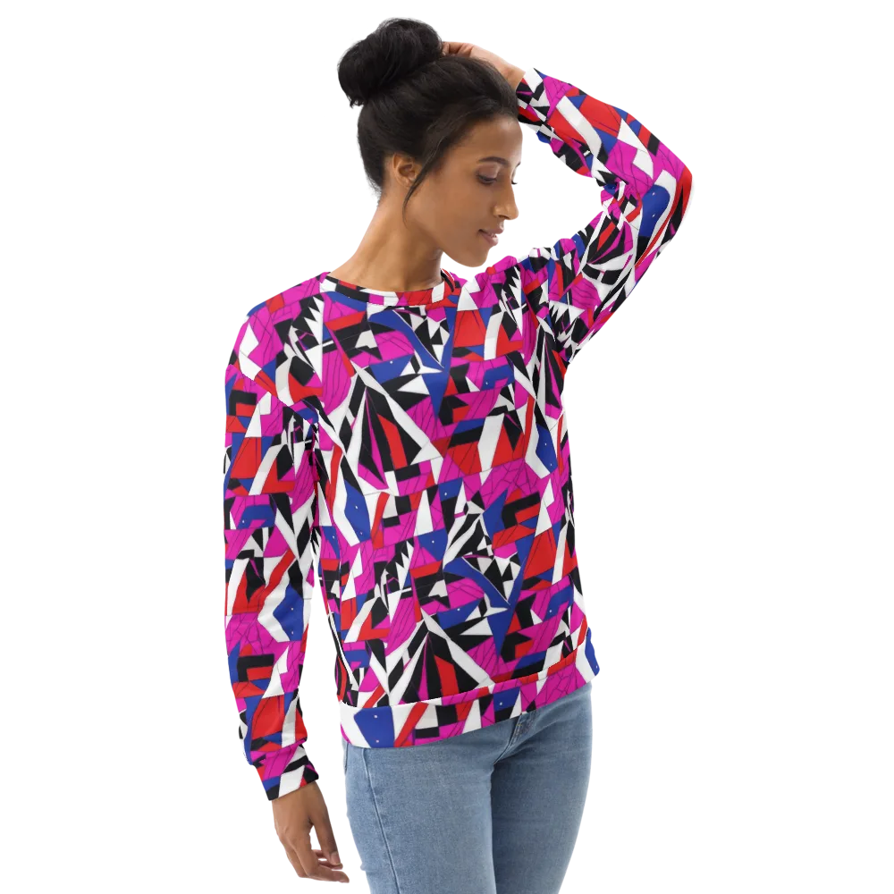 Laser Tessellation on Sweatshirt — Right Front