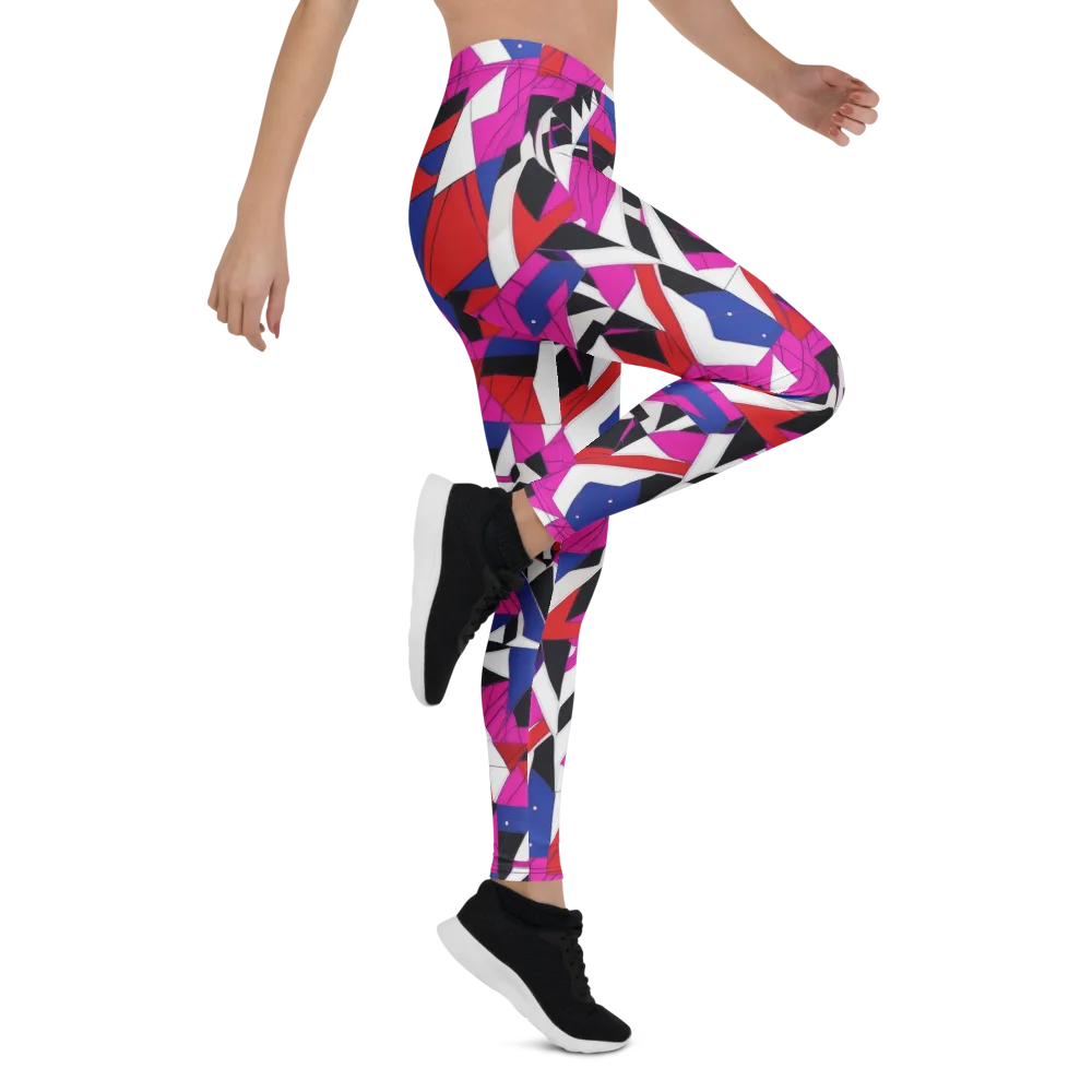 Laser Tessellation on Leggings — Right