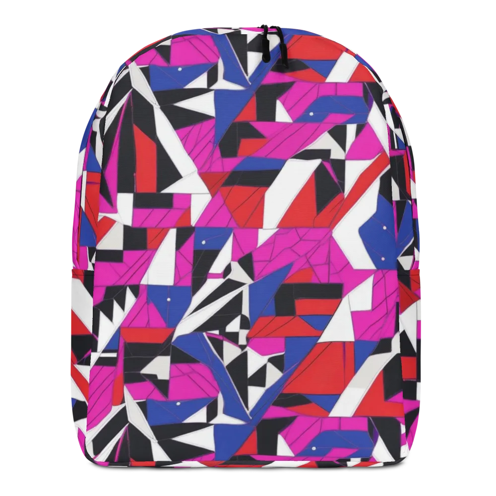 Laser Tessellation on Minimalist Backpack — Front
