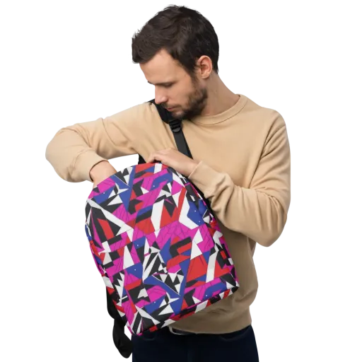 Laser Tessellation on a Minimalist Backpack