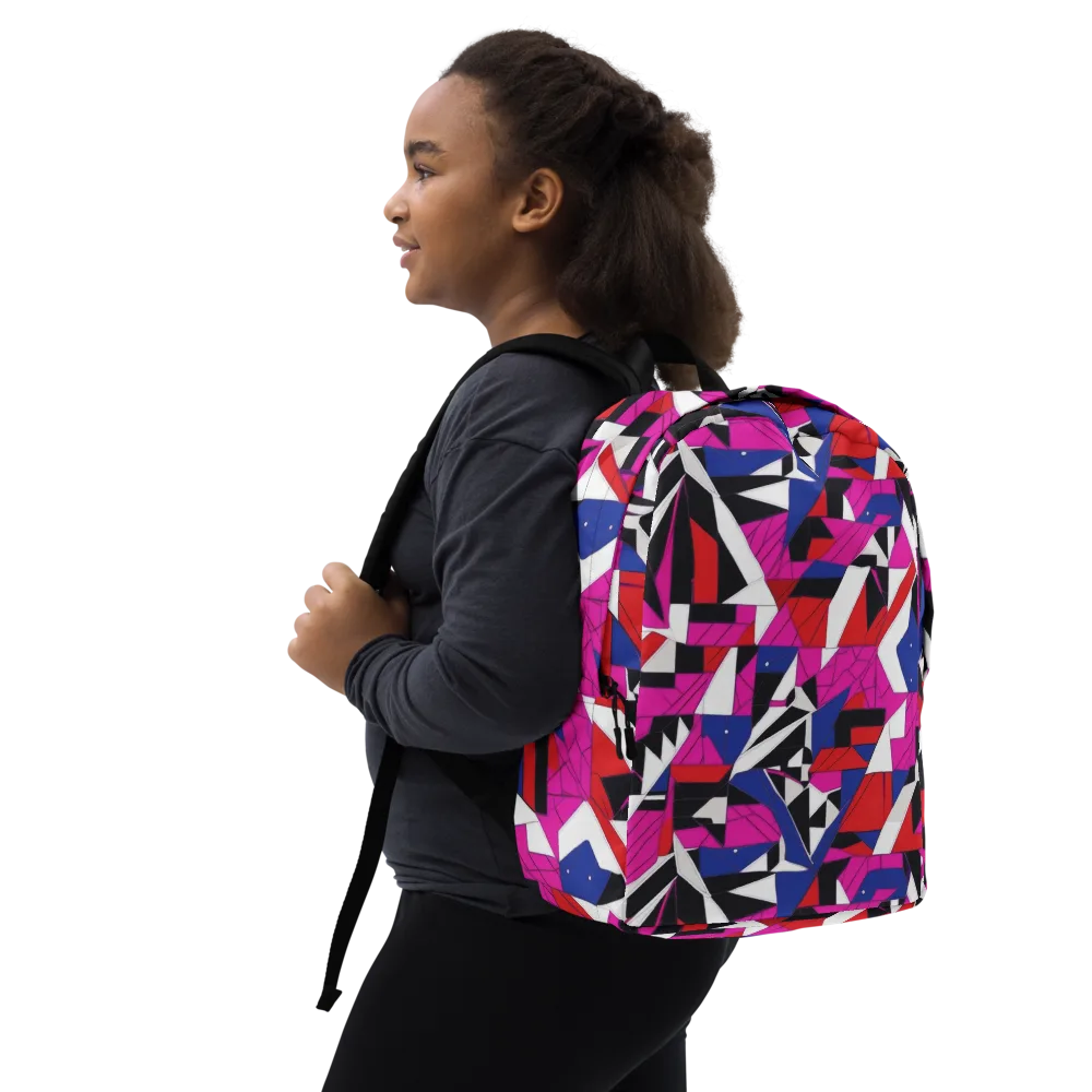 Laser Tessellation on Minimalist Backpack — Right Front