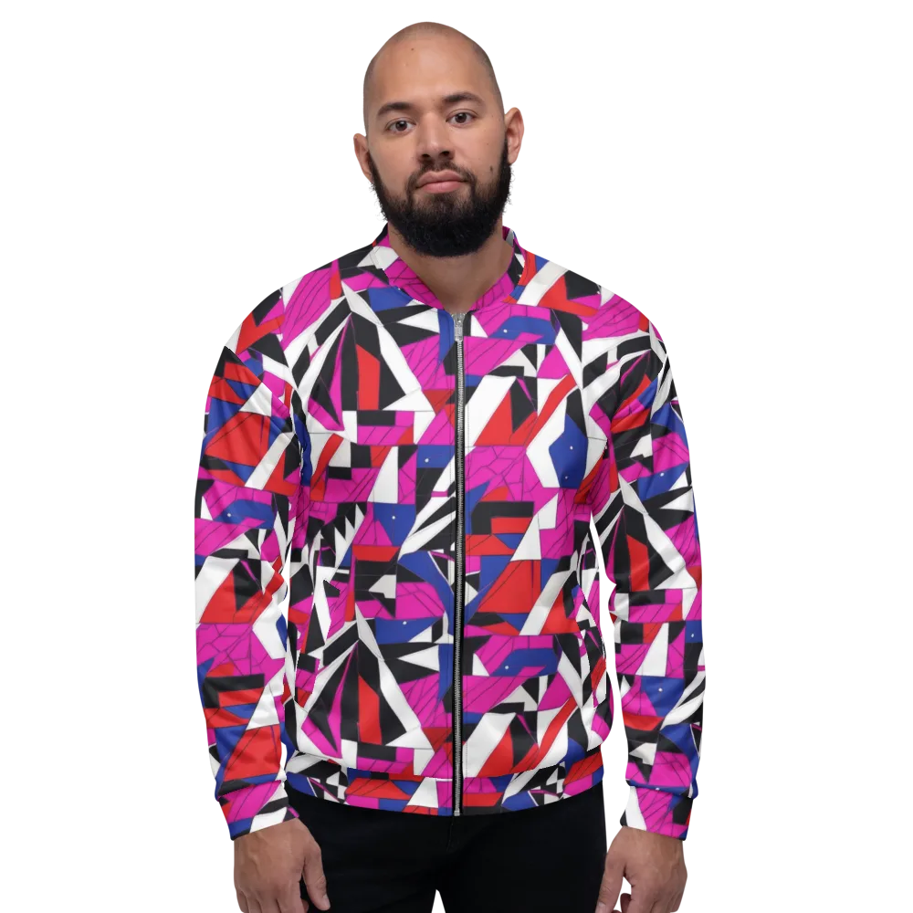 Laser Tessellation on Bomber Jacket — Front