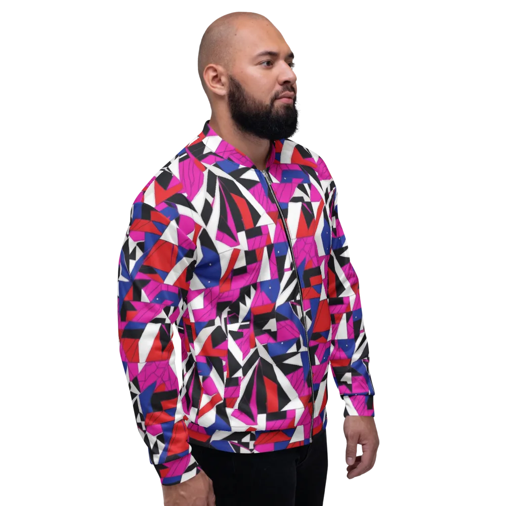 Laser Tessellation on Bomber Jacket — Right