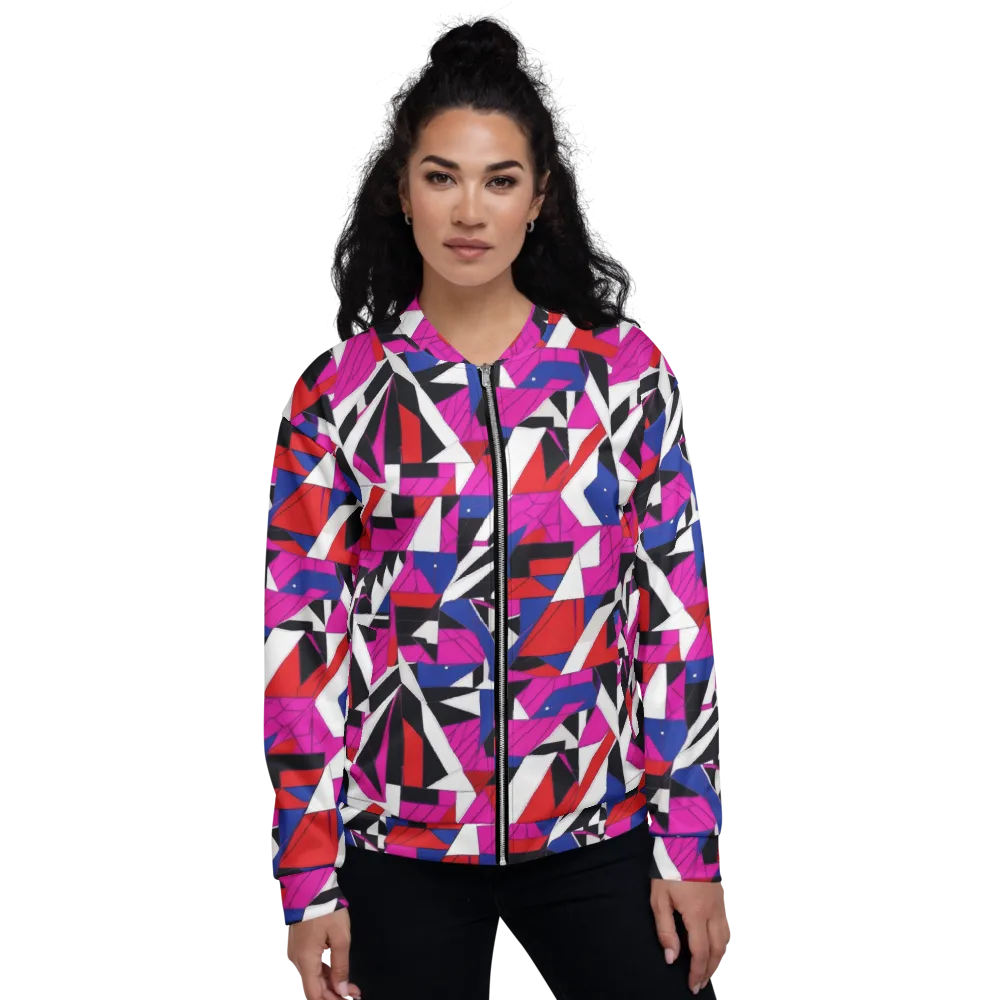 Laser Tessellation on Bomber Jacket — Front
