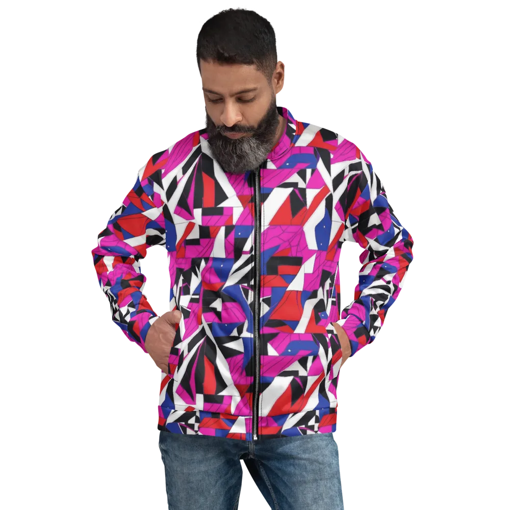 Laser Tessellation on Bomber Jacket — Front