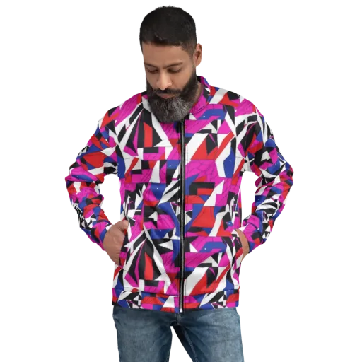 Laser Tessellation on a Bomber Jacket