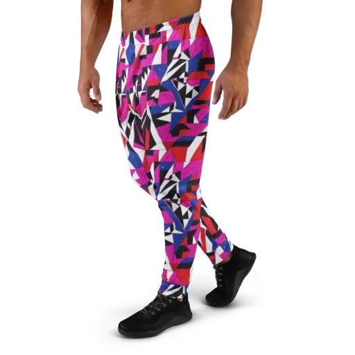 Laser Tessellation on a Men's Joggers