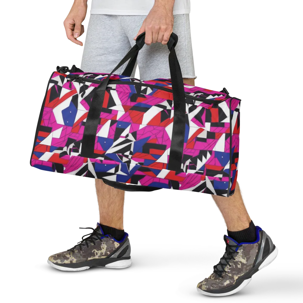 Laser Tessellation on Duffle Bag — Front